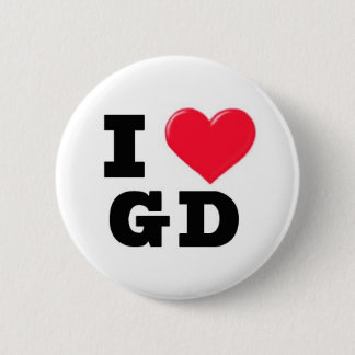 IハートGD 缶バッジ