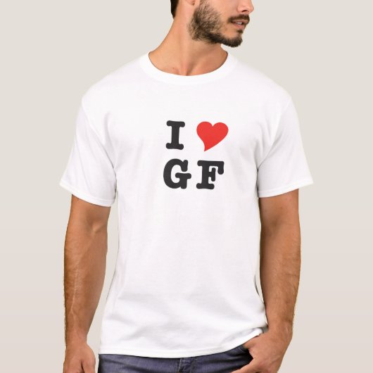 IハートGF Tシャツ (正面)