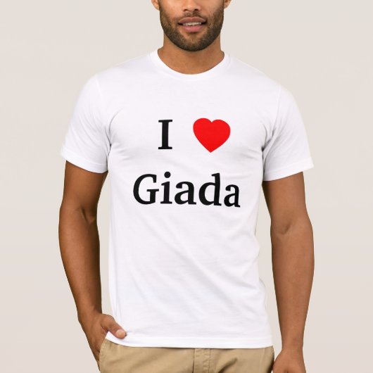 IハートGiada Tシャツ (正面)