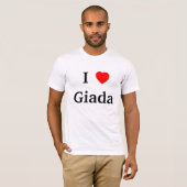 IハートGiada Tシャツ (正面フル)