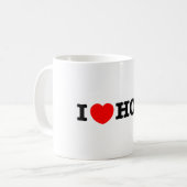 IハートHOUのコーヒー・マグ コーヒーマグカップ (正面左)
