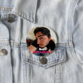 IハートJERMYの愚かな顔ボタン 缶バッジ (インサイチュ)