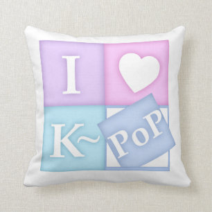 IハートK~Pop クッション