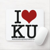 IハートKUのマウスパッド マウスパッド (マウス)