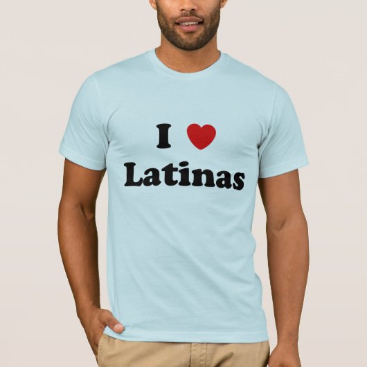 IハートLatinas Tシャツ (正面)