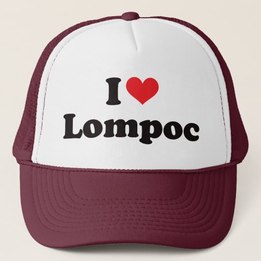 IハートLompoc キャップ (正面)