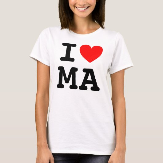 IハートMAシャツ Tシャツ (正面)