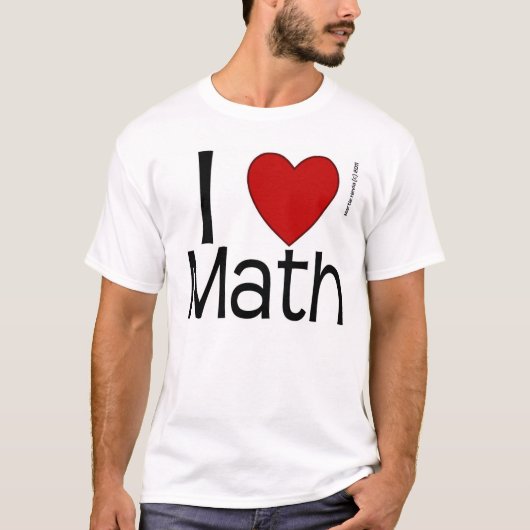IハートMath Shirt Tシャツ (正面)