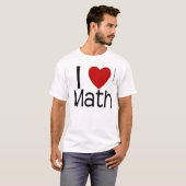 IハートMath Shirt Tシャツ (正面フル)
