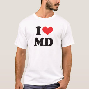 IハートMD -メリーランド Tシャツ