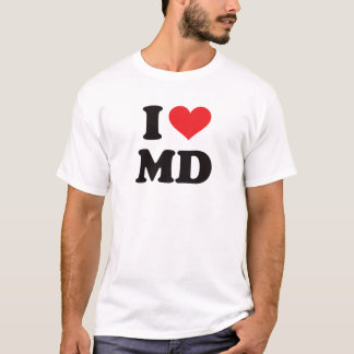 IハートMD -メリーランド Tシャツ