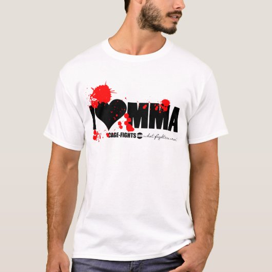 IハートMMA Tシャツ (正面)