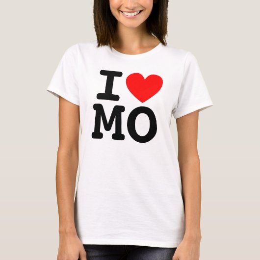 IハートMOシャツ Tシャツ (正面)