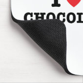 IハートMy Chocolate Lab Mouse pad マウスパッド (コーナー)