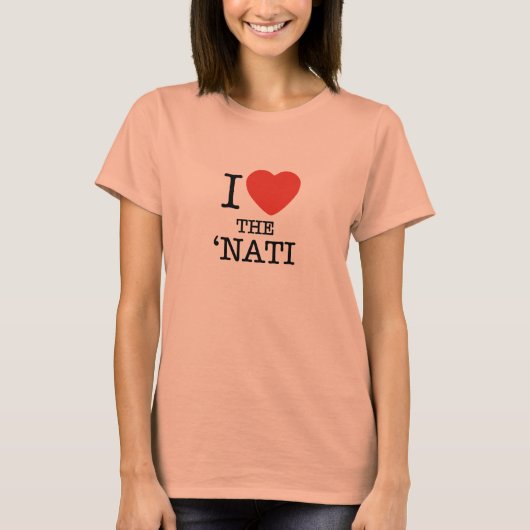 Iハート'Nati Tシャツ (正面)
