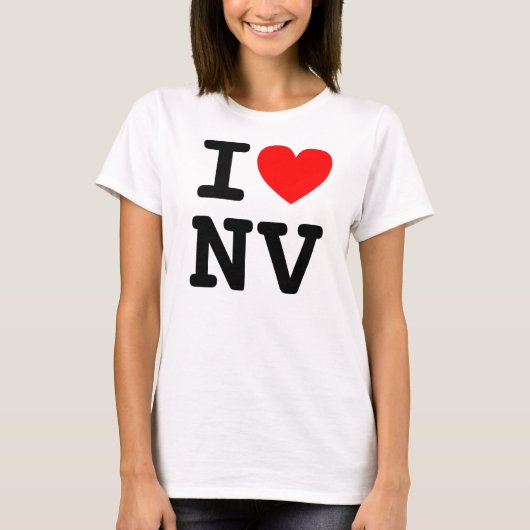 IハートNVシャツ Tシャツ (正面)