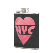 IハートNYC フラスク (左)
