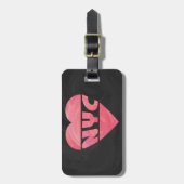 IハートNYC ラゲッジタグ (正面縦)
