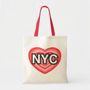 IハートNYC。私はNYCが大好きです。ニューヨーク市。IハートNY トートバッグ