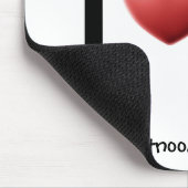 Iハートpiのmousepad マウスパッド (コーナー)