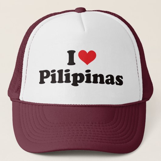 IハートPilipinas キャップ (正面)