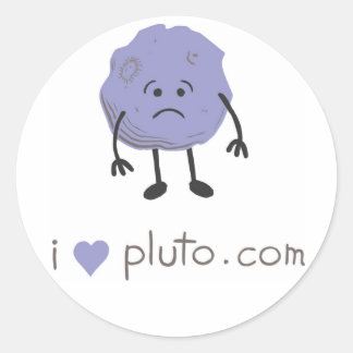 iハートpluto.com ラウンドシール