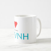 IハートPVNHのコーヒー・マグとの誰か コーヒーマグカップ (正面右)