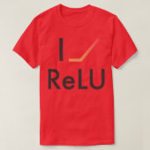 IハートReLU Tシャツ (デザイン正面)