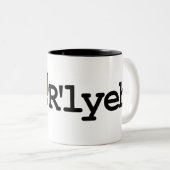IハートR'lyeh ツートーンマグカップ (正面右)