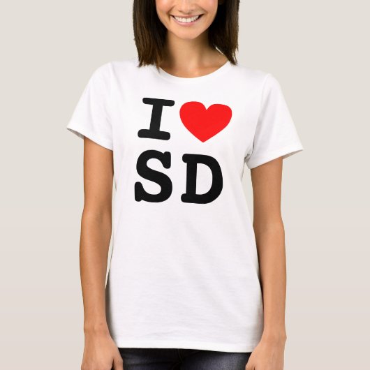 IハートSDシャツ Tシャツ (正面)