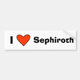 IハートSephiroth バンパーステッカー
