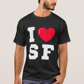IハートSFアスレチックフォントフード付きスウェットシャツ Tシャツ