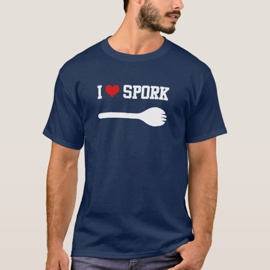 IハートSpork Tシャツ (正面)