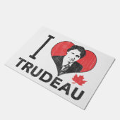 IハートTrudeau ドアマット (アングル)