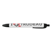 IハートTrudeau 黒ボールペン (ボトム)