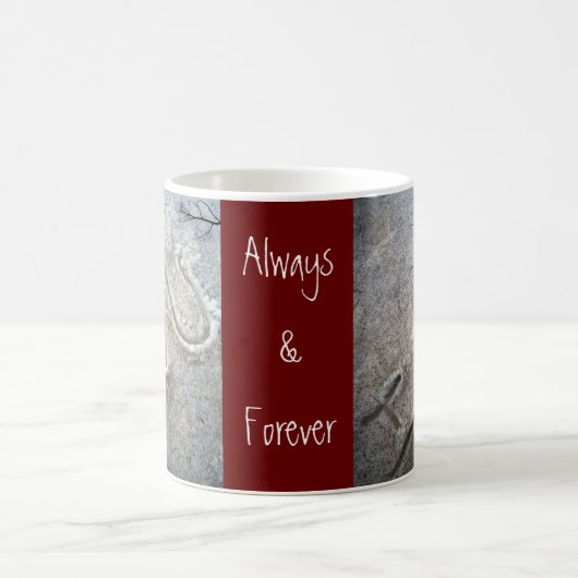 IハートU コーヒーマグカップ (中央)