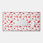 IハートU デスクマット (キーボード&マウス)