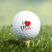 IハートUSAオーバーレイssf gbcnt ゴルフボール (インサイチュ 木)