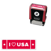 IハートUSAスタンプ セルフインキングスタンプ (インサイチュ)