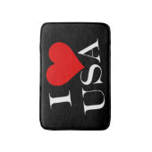 IハートUSA重量bmcnt バスマット (正面縦)