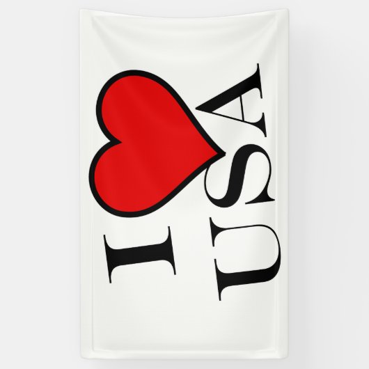 IハートUSA bk (h) bnrcnt 横断幕 (縦)