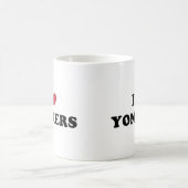 IハートYonkersニューヨーク コーヒーマグカップ (中央)