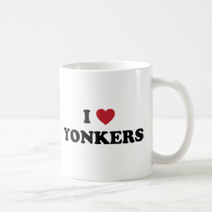 IハートYonkersニューヨーク コーヒーマグカップ
