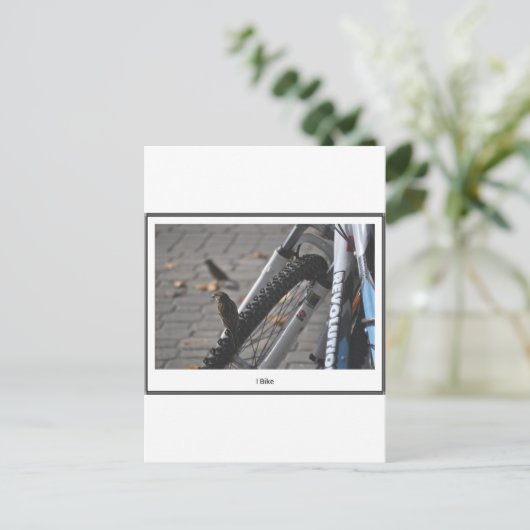 Iバイク ポストカード (スタンド正面)