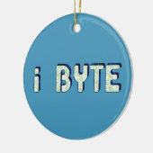 Iバイト セラミックオーナメント (左)