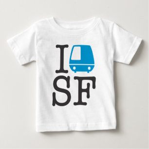 IバートSFのベビーのワイシャツ ベビーTシャツ