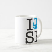 IバートSFのマグ コーヒーマグカップ (正面右)