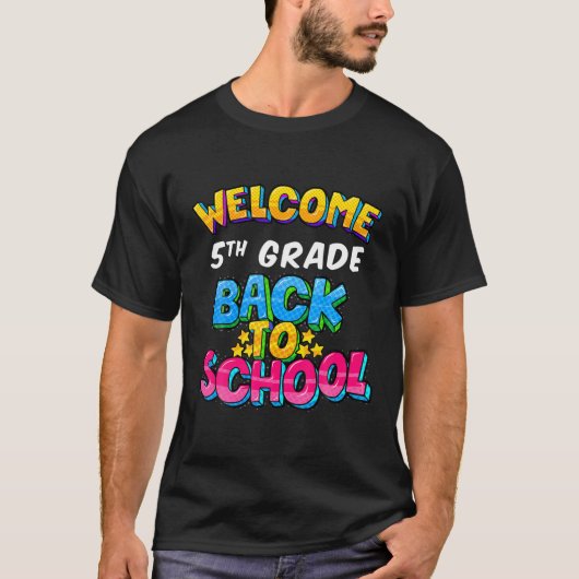 Iバ生き延びリアの教え新学期5Th Gra Tシャツ (正面)