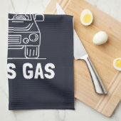 Iパスエコ電気自動車Gag キッチンタオル (四つ折り)