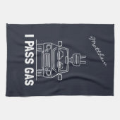 Iパスエコ電気自動車Gag キッチンタオル (横)